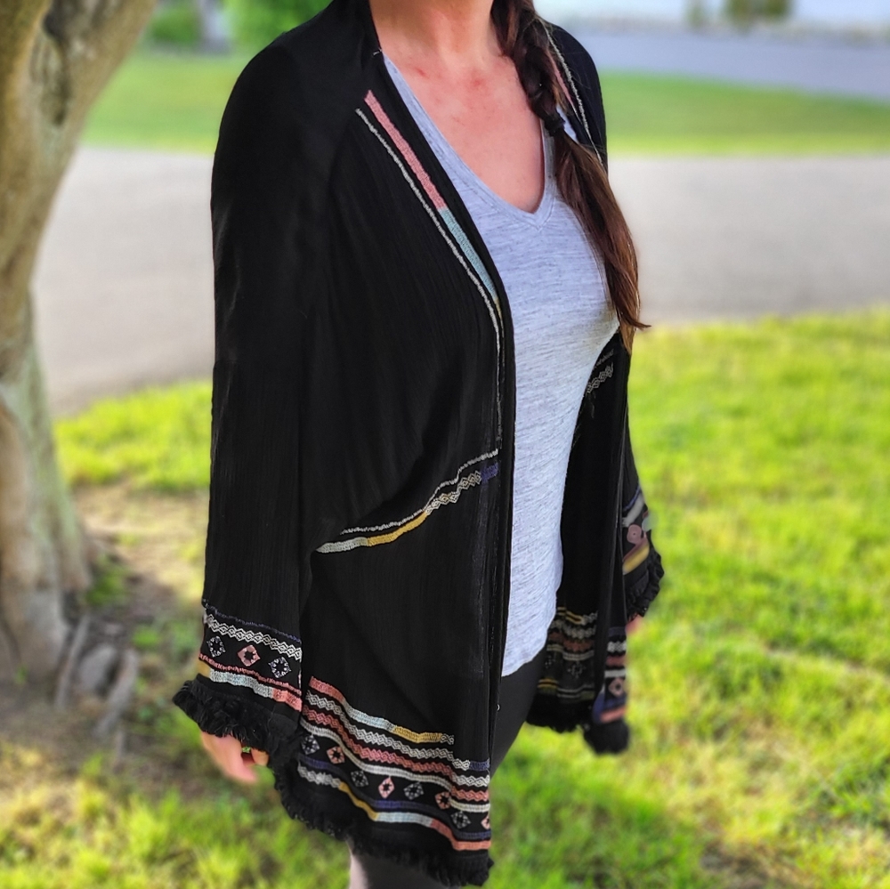 Boho Shrug Kimono